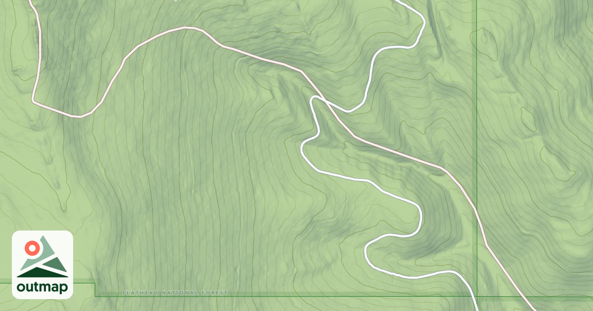 Map of FISH CREEK E