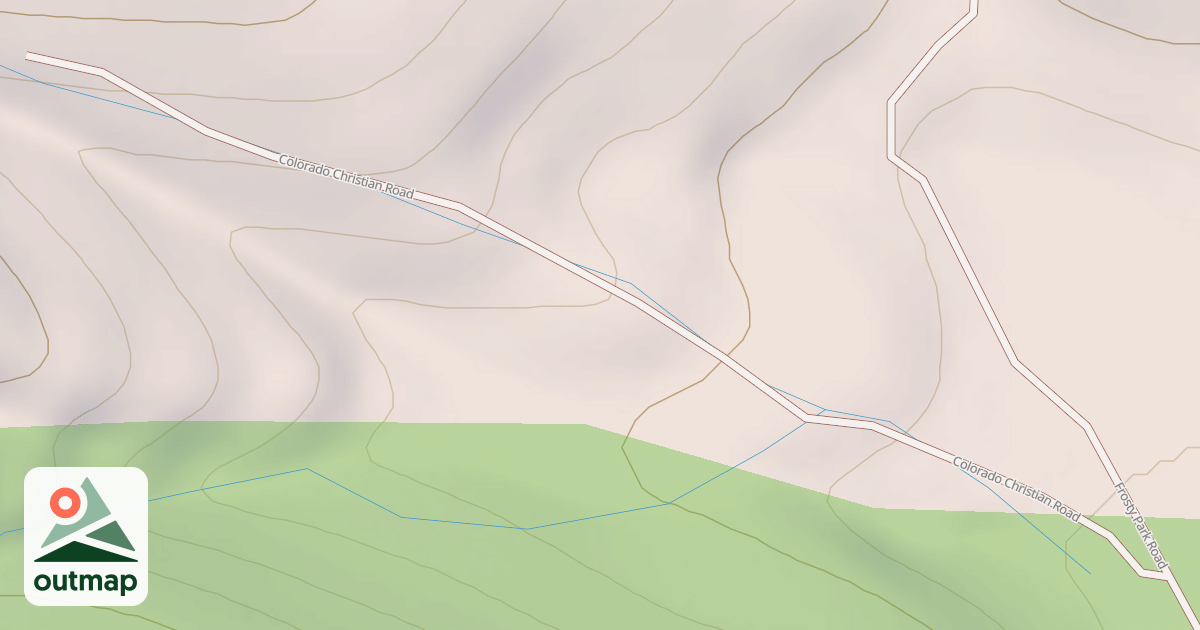 Map of COLORADO CHRISTIAN
