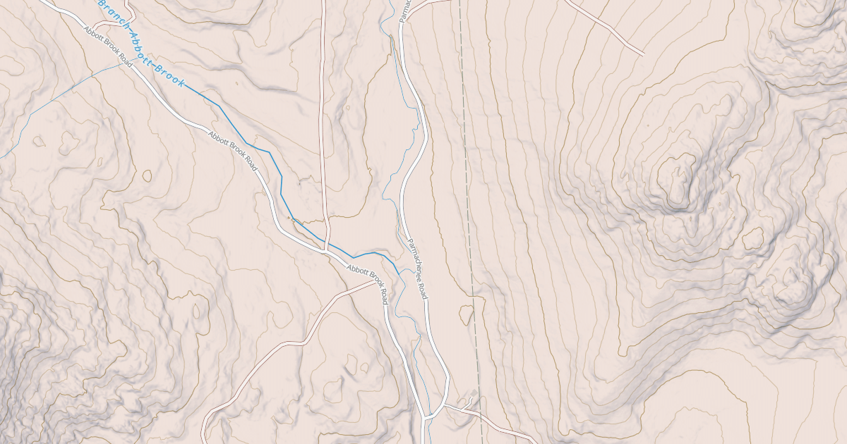 Map preview of Parmachenee Rd