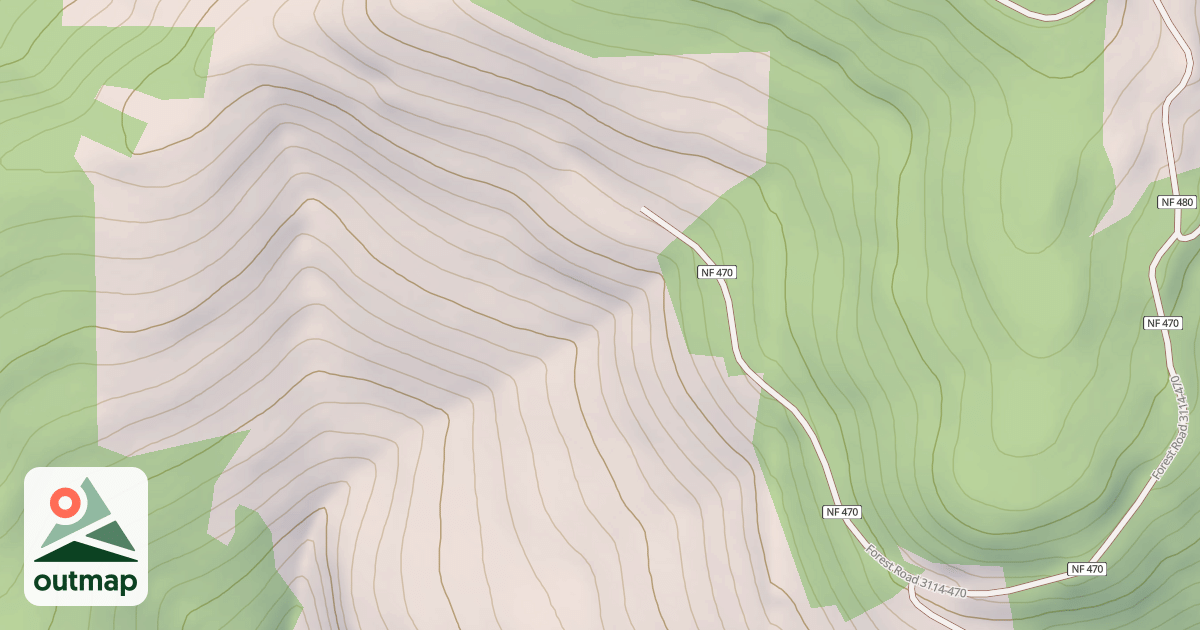Map of -/TUBE T.S.