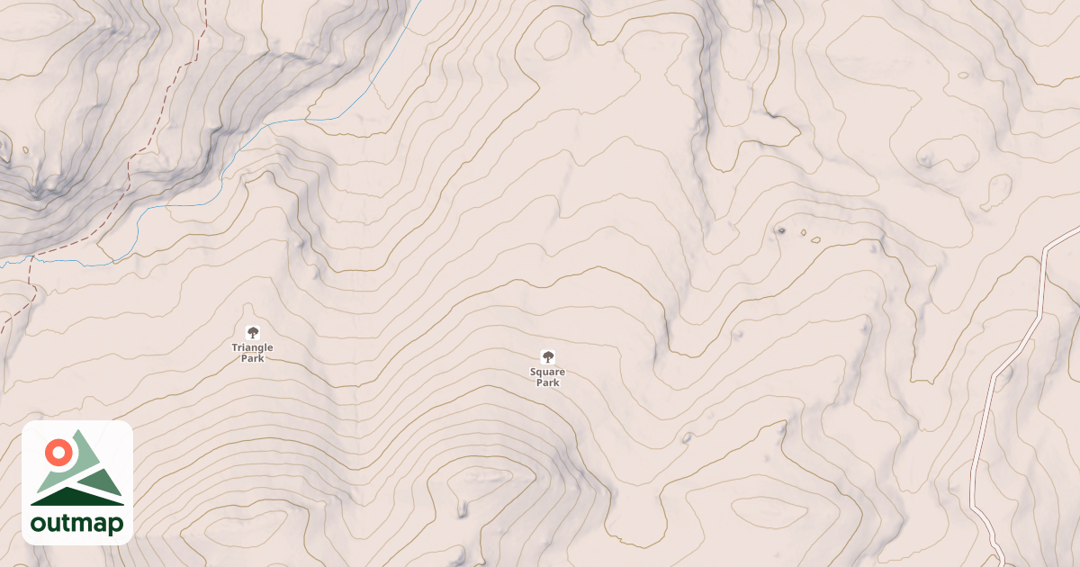 Map of SQUARE PARK ATV