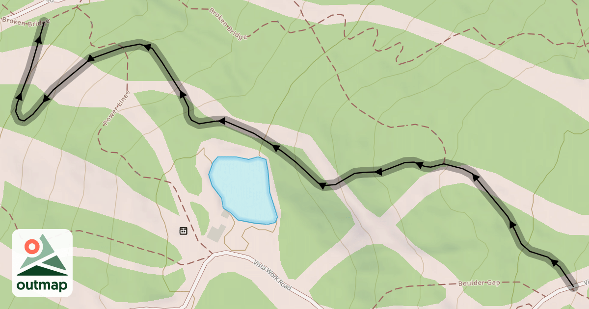 Map of Danger Pond