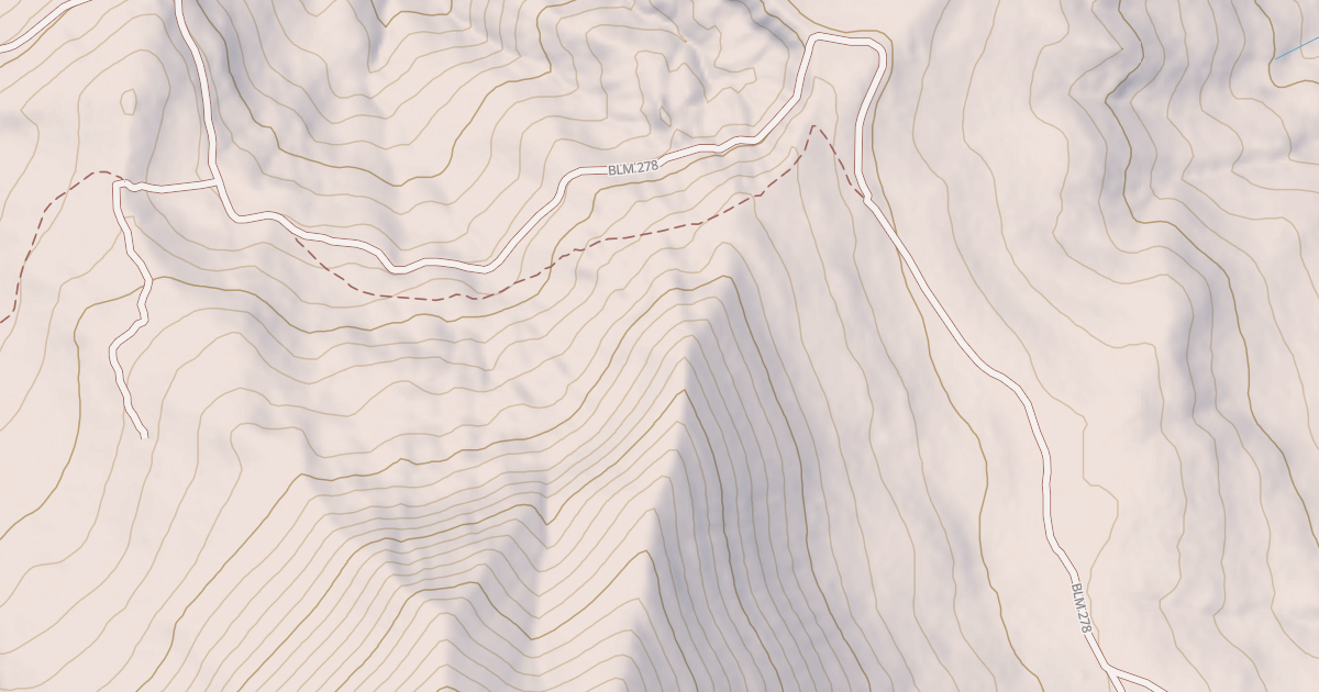 Map preview of BLM National GTLF Public Motorized Roads fe3e918b-4aba-4a71-8bf9-e324048b3c26