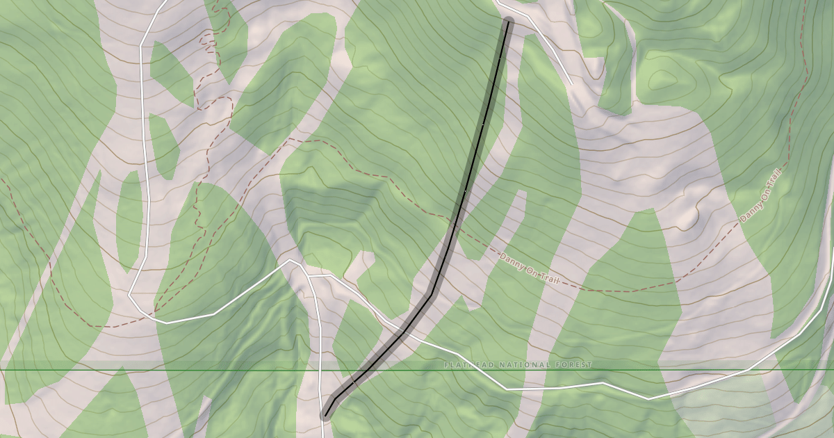Map preview of Langley