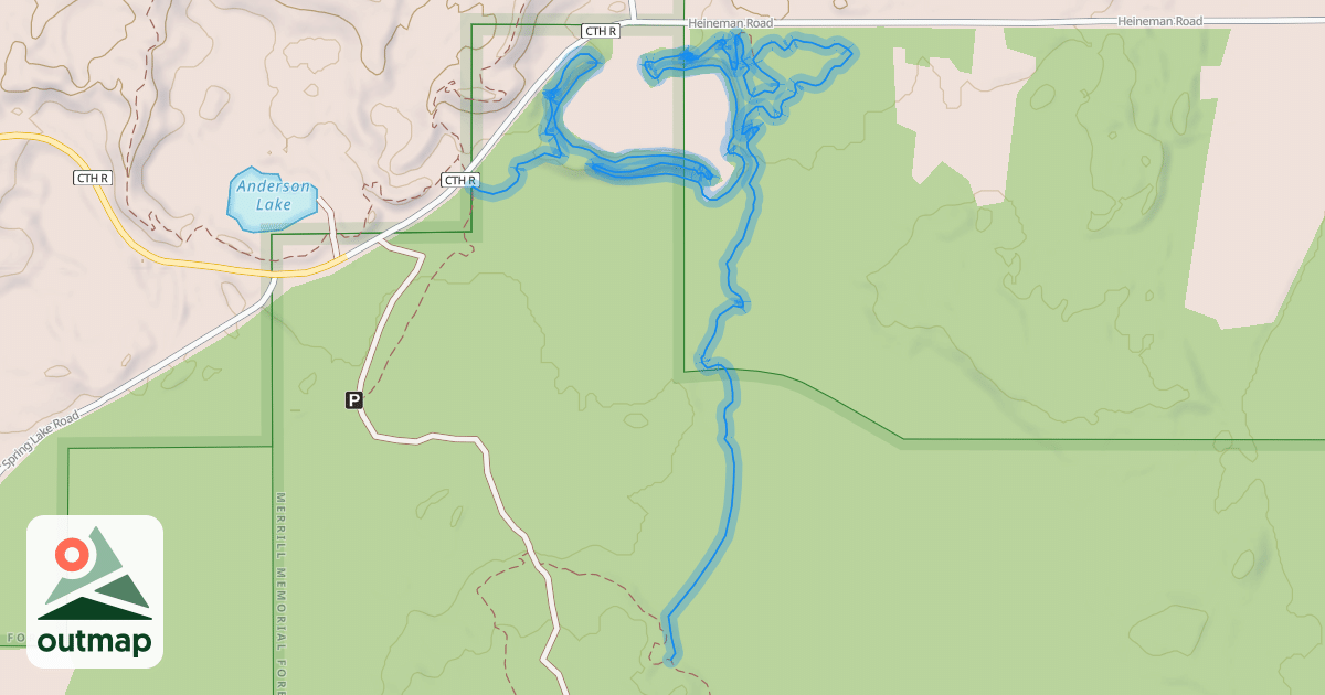 Map of Heinemania