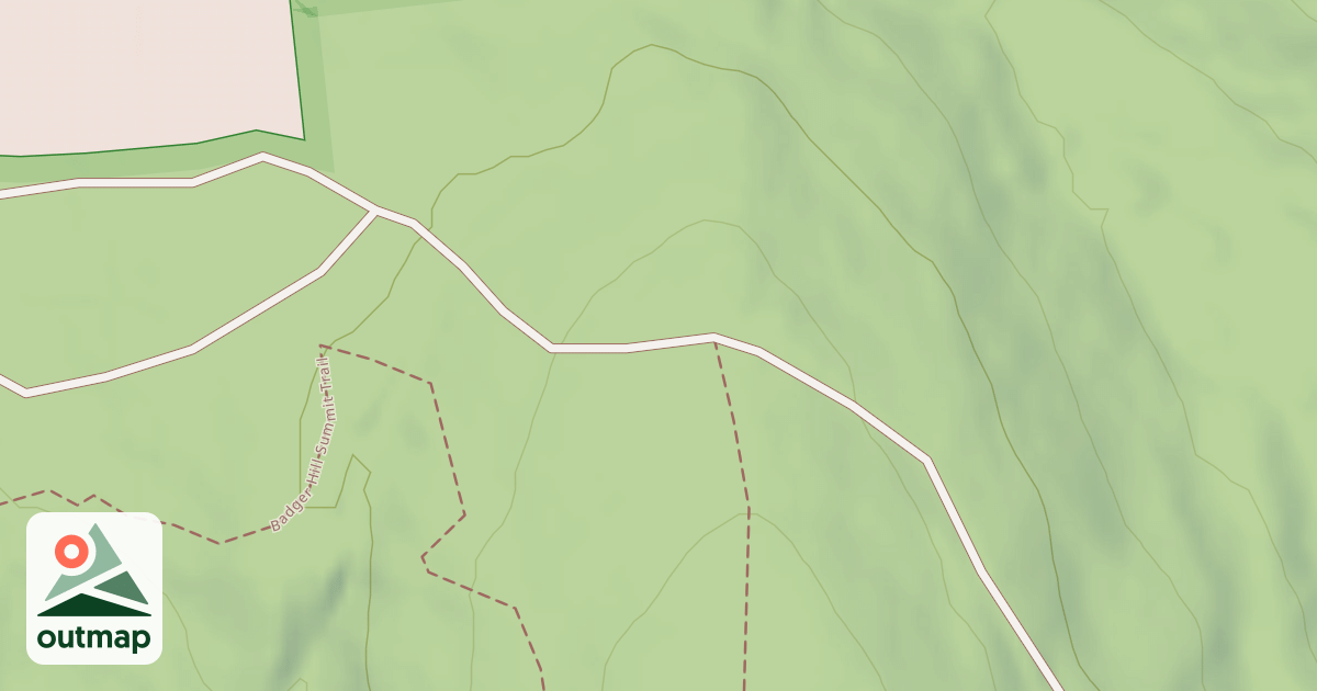 Map of Snowmobile Trail 501