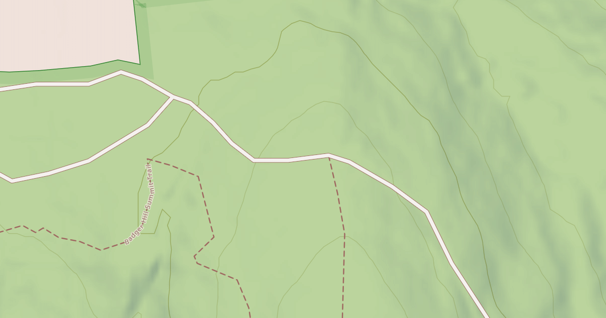Map preview of Snowmobile Trail 501