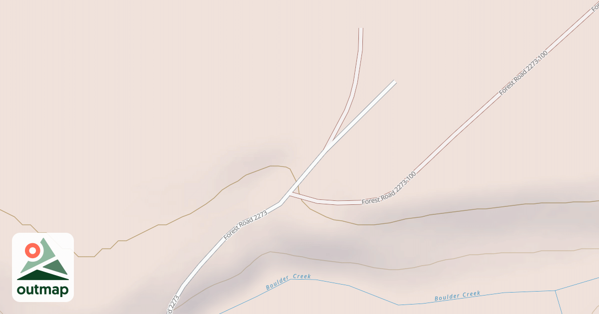 Map of BOULDER CREEK PIT