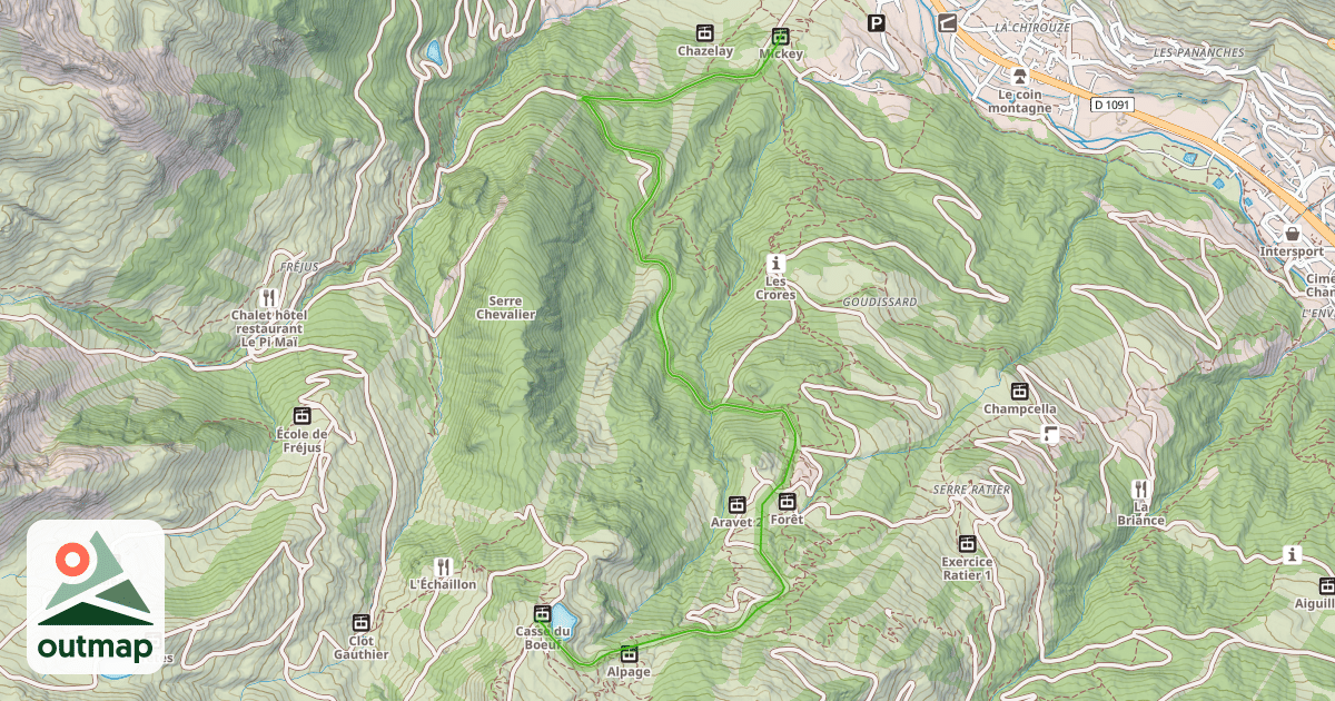 Map of Marteau