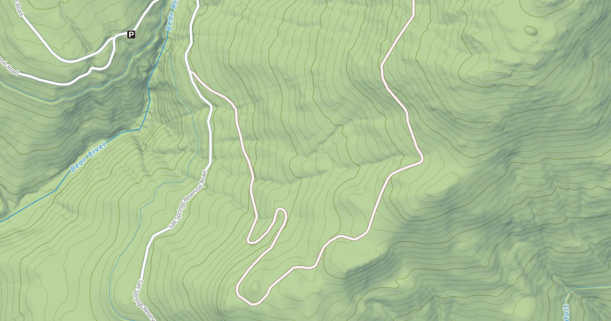 Map preview of LOWER BEAR RIVER