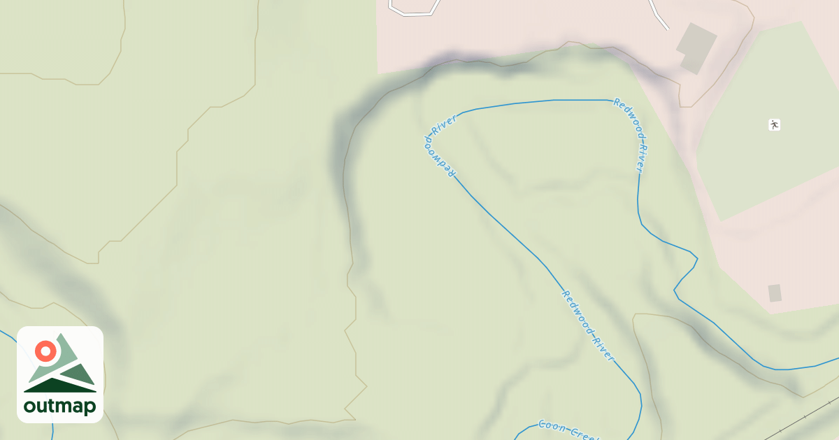 Map of Shady Oaks Native Prairie Adventure Trails