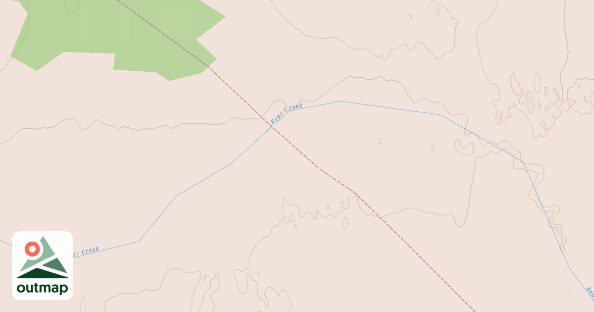 Map of Iditarod National Historic Trail