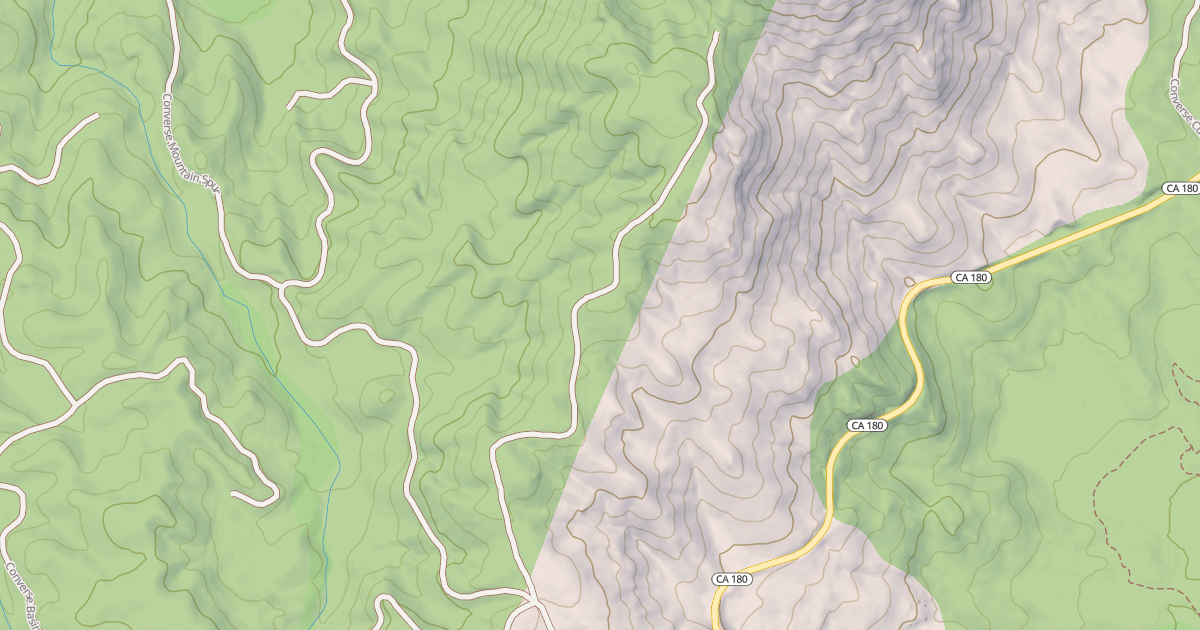 Map preview of CONVERSE RIDGE