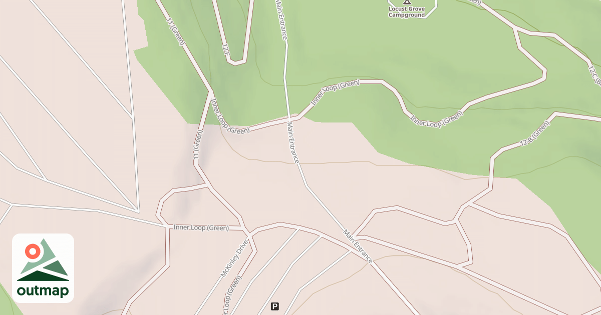 Map of Rock Run ATV Trails