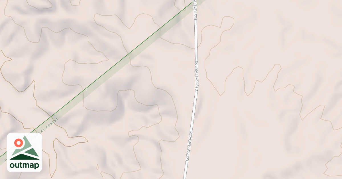 Map of USFS National Forest System Roads {B0F639C6-88AF-4292-8361-CD6F11161869}