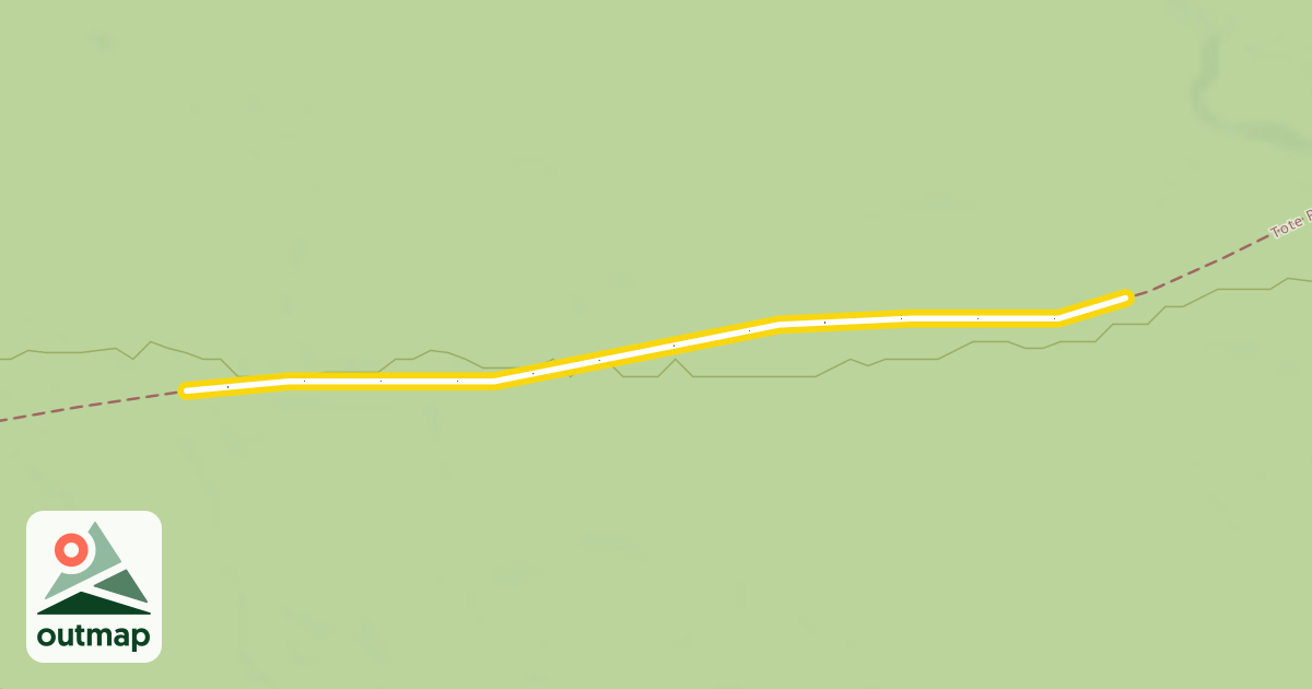 Map of Tote Road