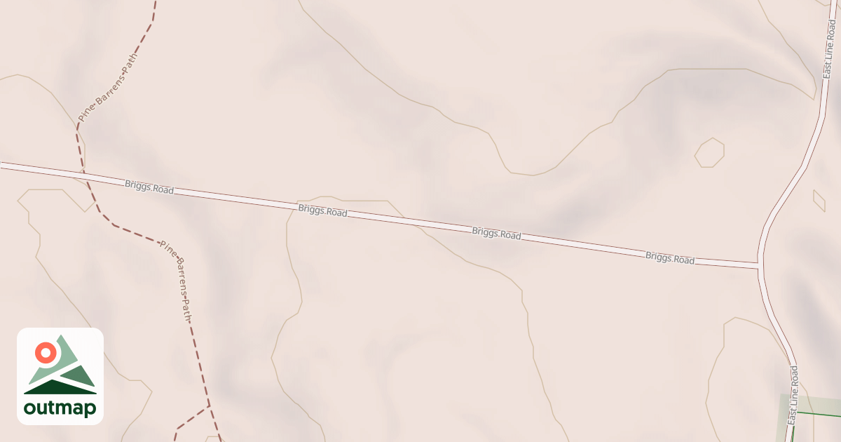 Map of Briggs Road