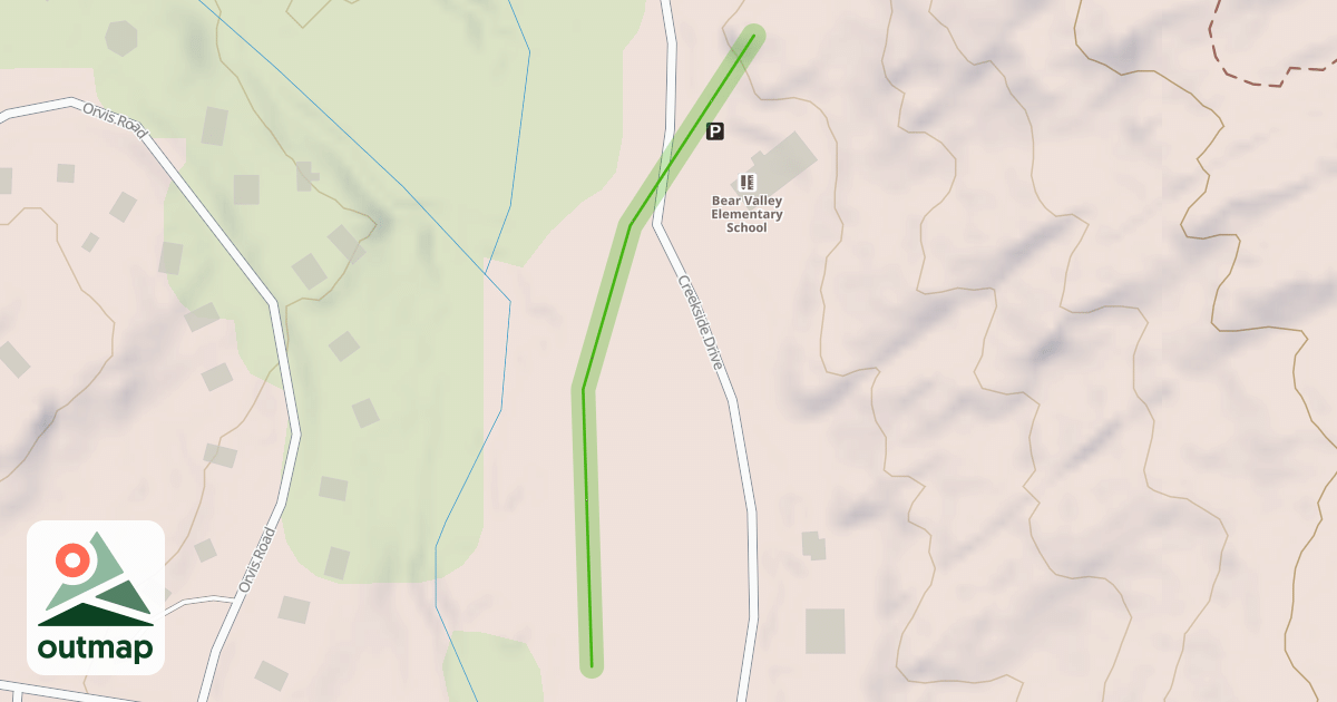 Map of Greg's Way