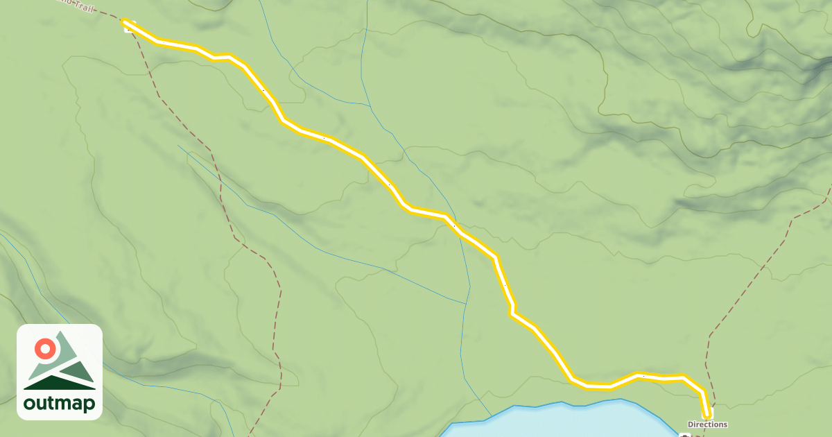 Map of Sandy Stream Pond Trail