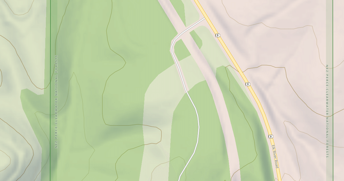 Map preview of POTLATCH RIVER D