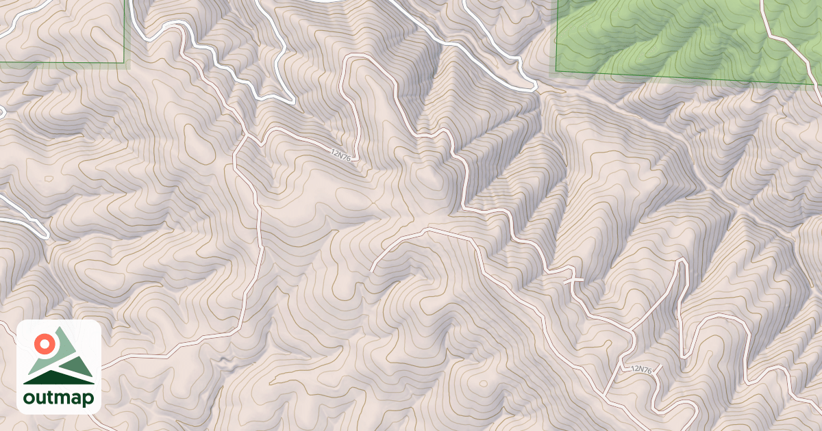 Map of Crosier Run