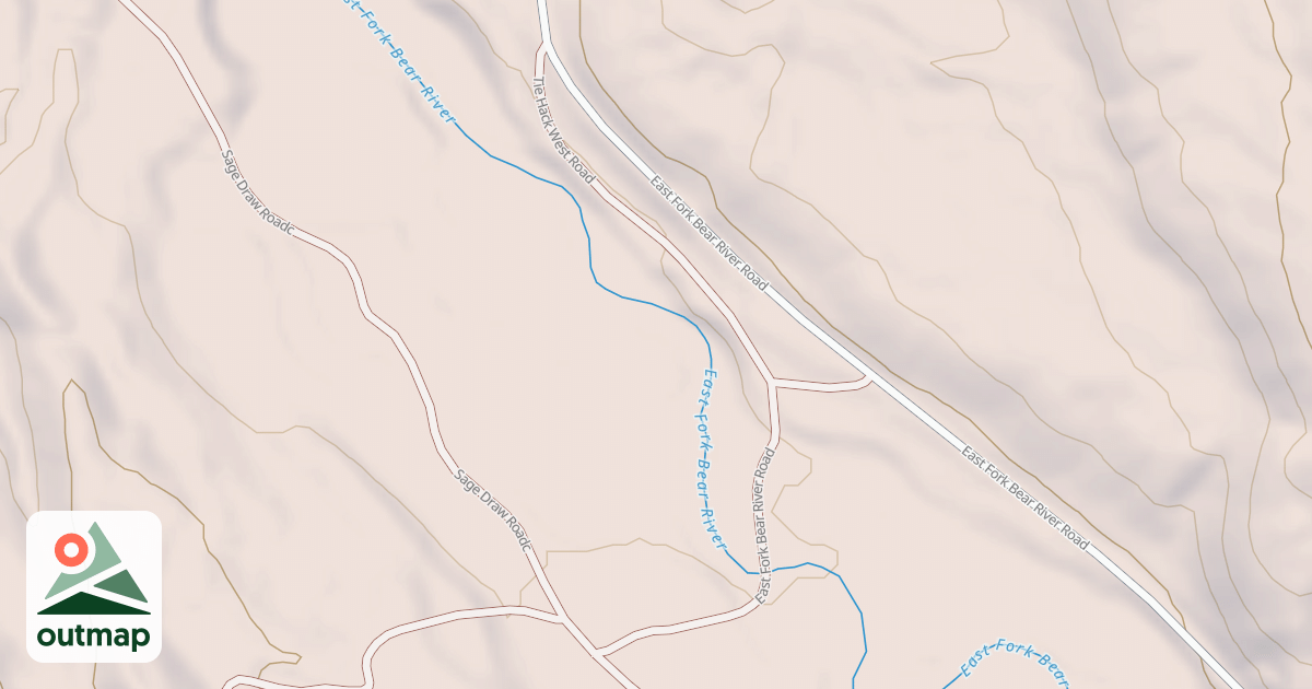 Map of Canal Snowmobile Trail
