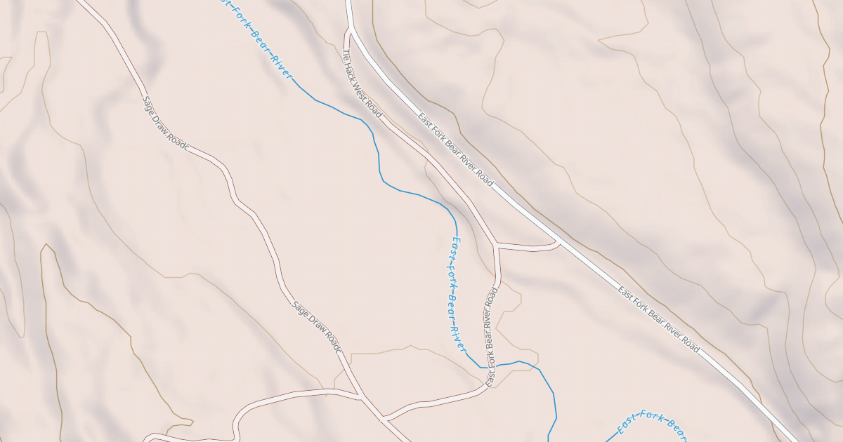 Map preview of Canal Snowmobile Trail