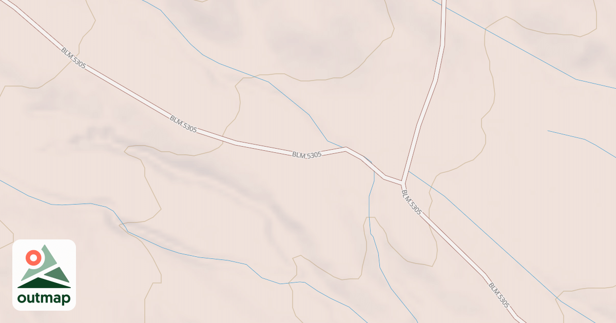 Map of BLM National GTLF Public Motorized Roads 15460157-fe02-4ba7-9cf1-1e20ff281b46