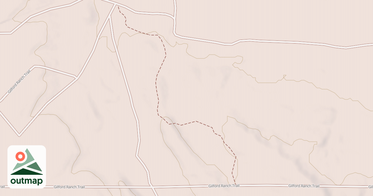 Map of The Meadows Trail-rose City Trail Connector