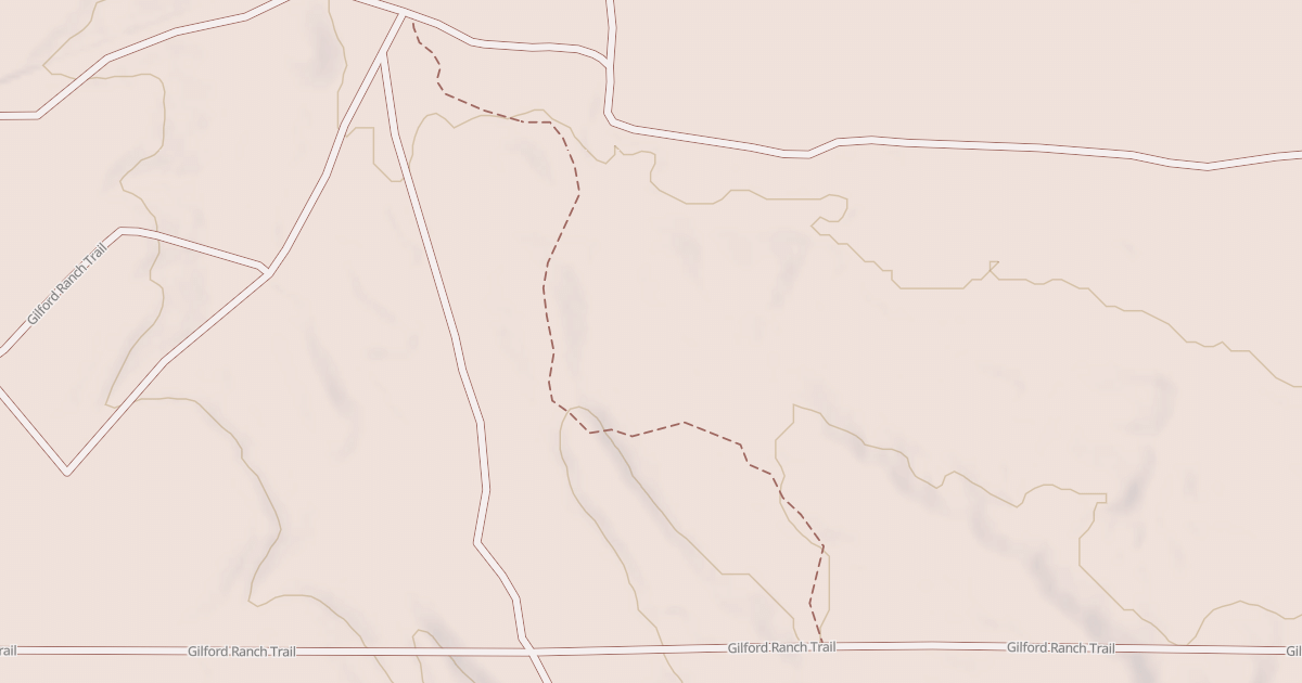Map preview of The Meadows Trail-rose City Trail Connector