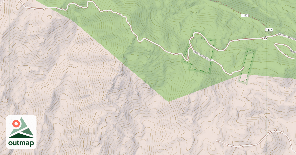 Map of Elkhorn