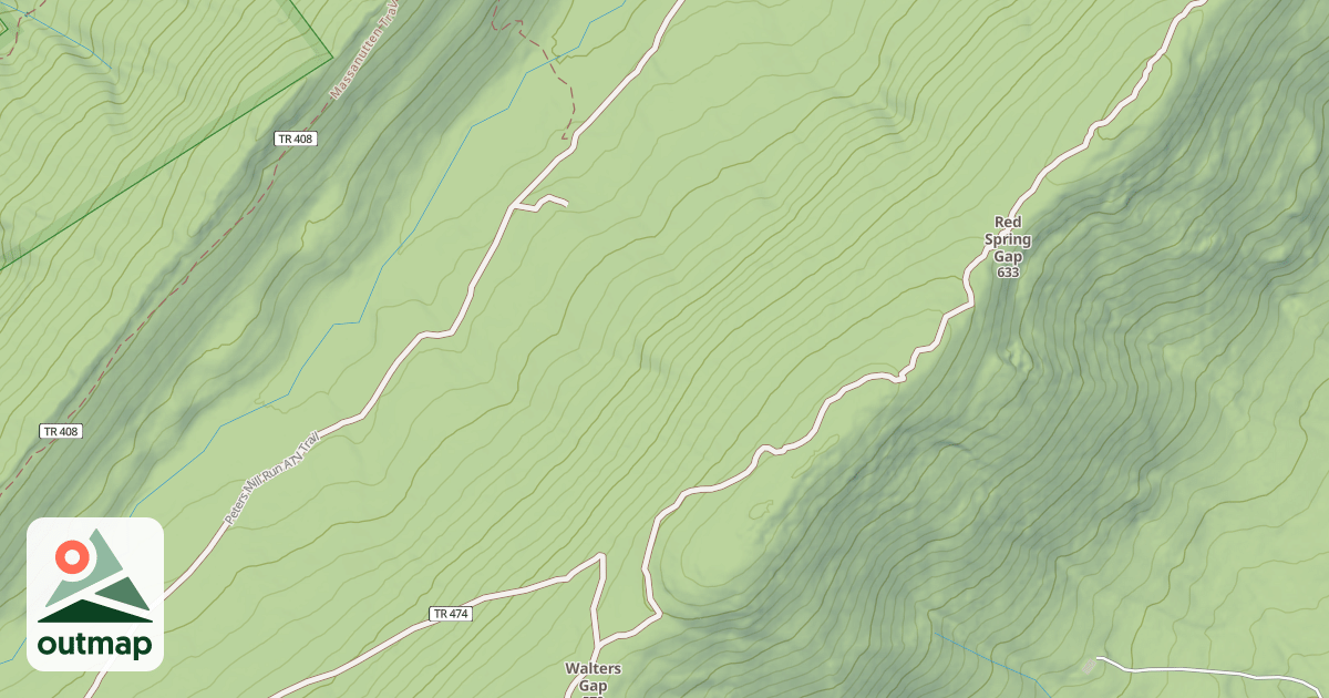 Map of Green Mountain