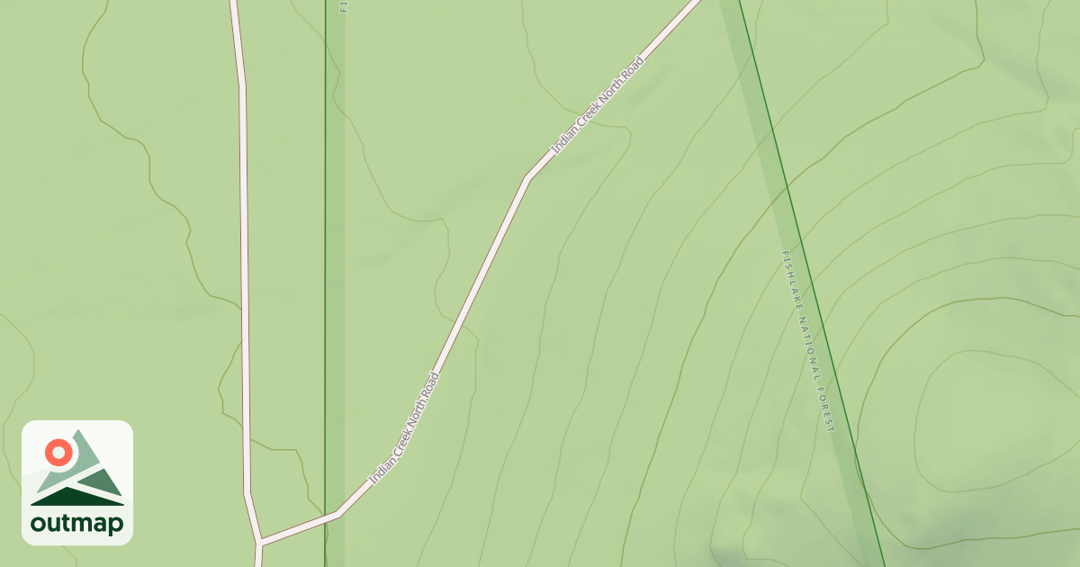 Map of INDIAN CR-NORTH CR