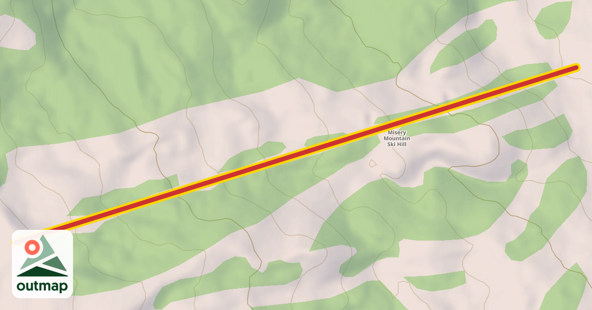 Map of Misery T-bar