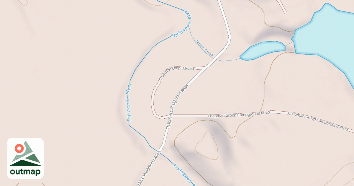 Map of CHAPMAN LOOP D