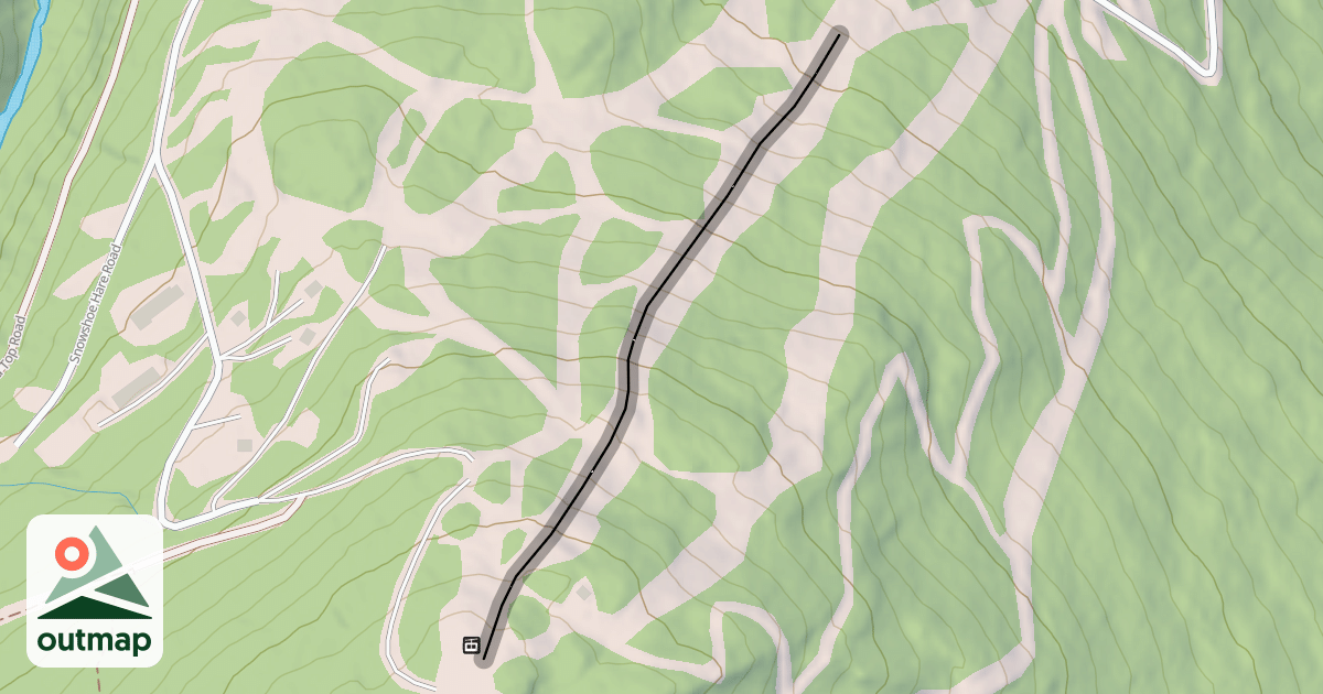 Map of Upper Salt Ash