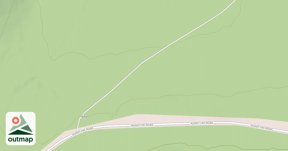 Map of DUNHAM RUN