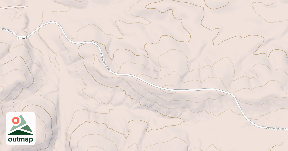 Map of OUACHITA CEDAR