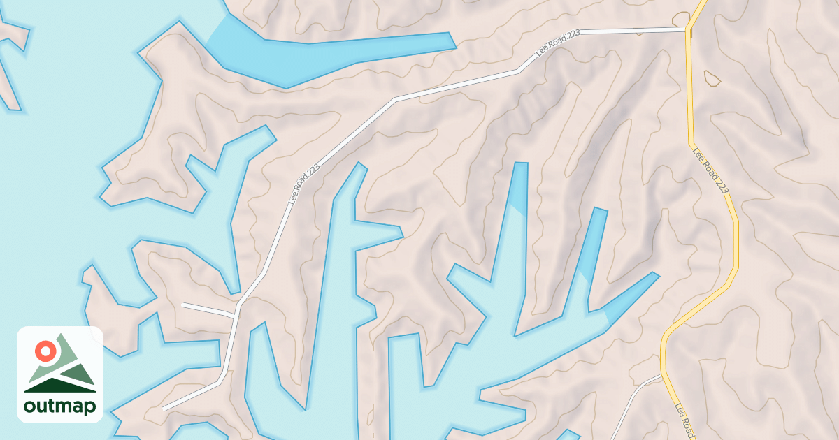 Map of LONE PINE