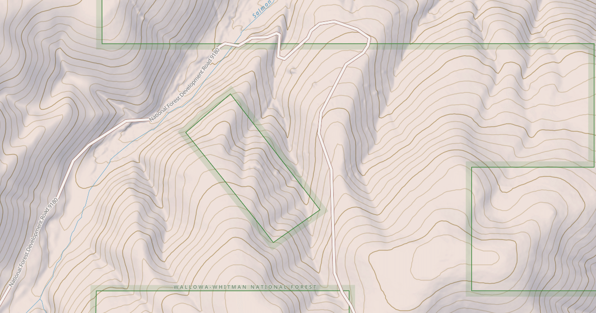Map preview of HIBBARD GULCH