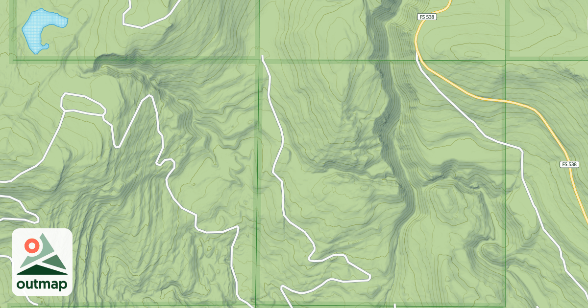 Map of HERRIG CREEK