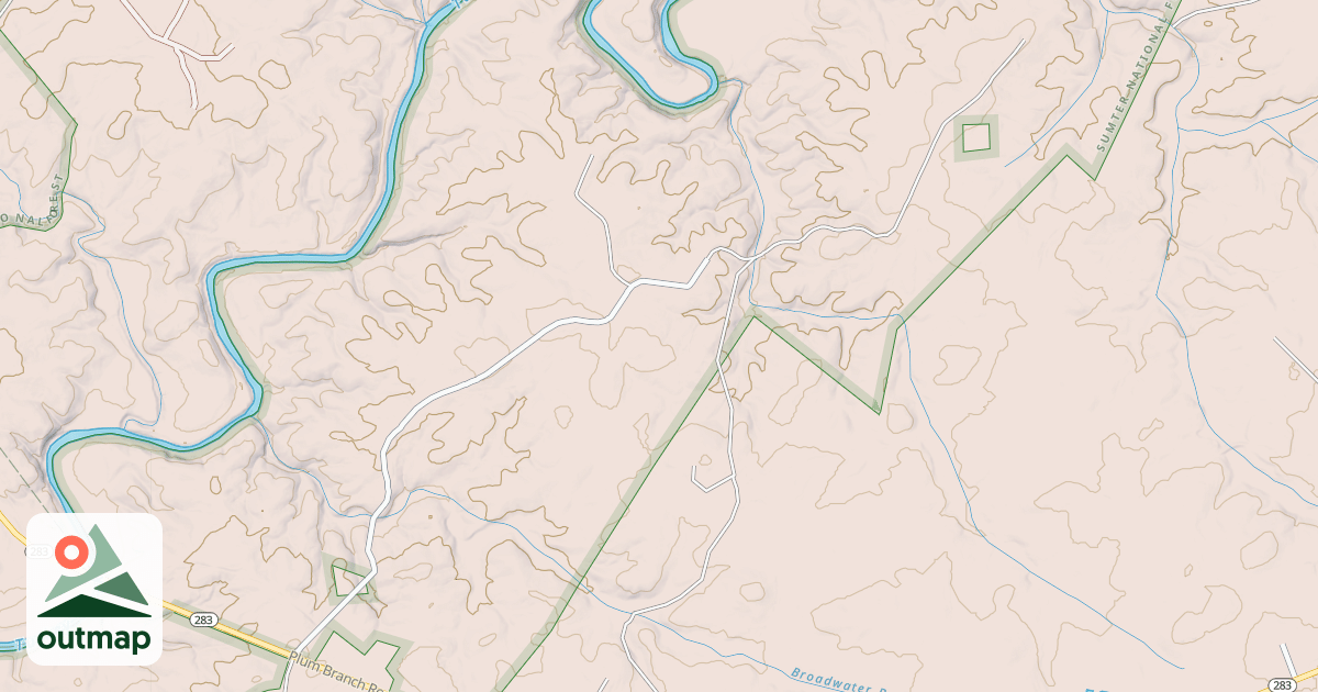 Map of PEARL BRANCH