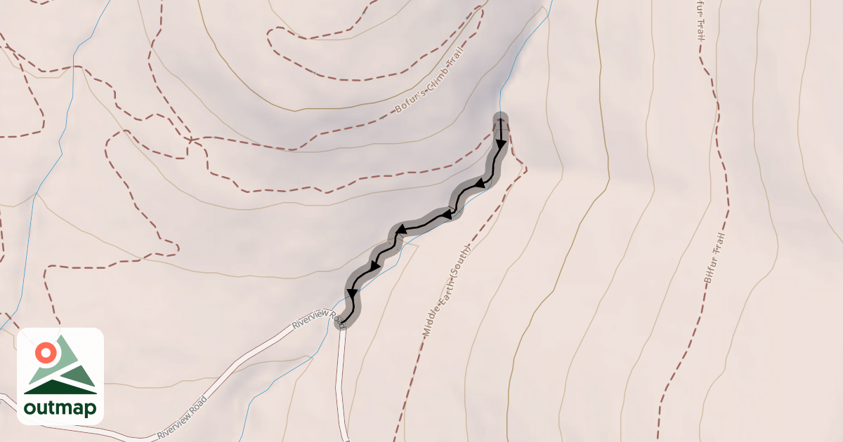 Map of Hobbit Hole