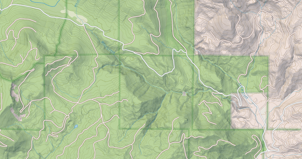 Map preview of CEDAR MAINLINE