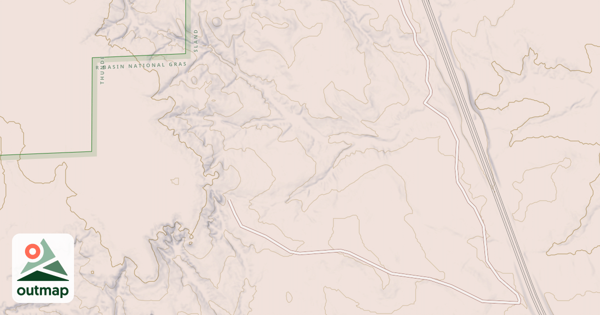 Map of Phillips Draw