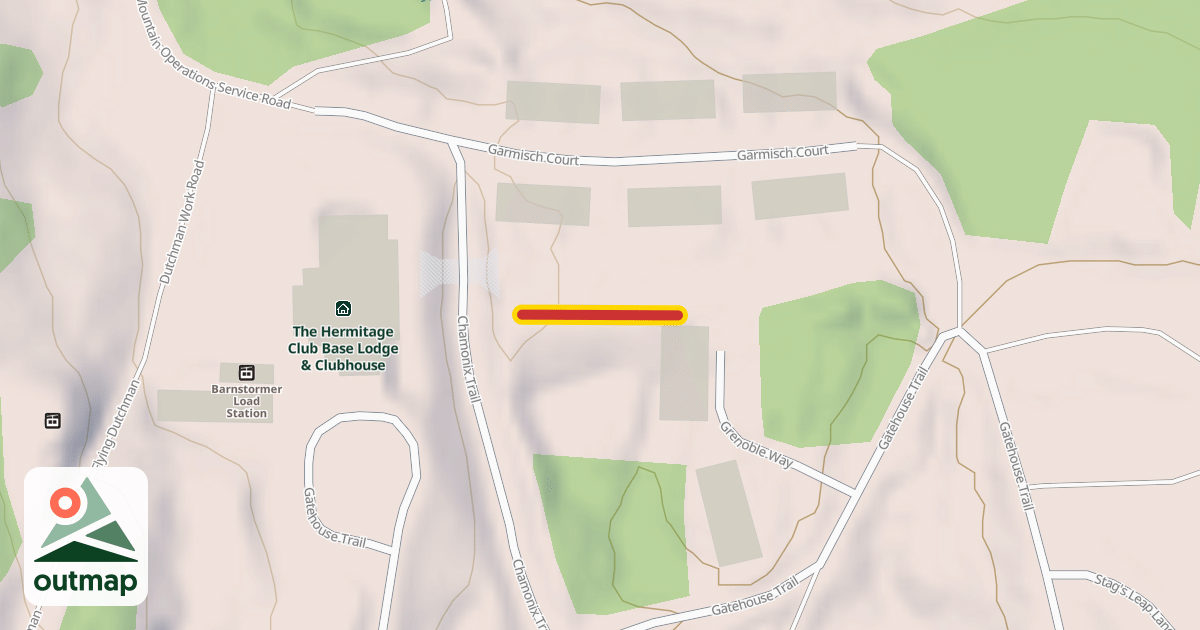 Map of Magic Carpet Lift