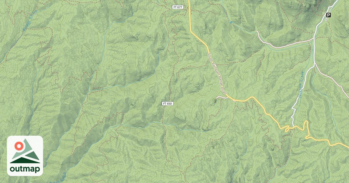 Map of Long Hollow