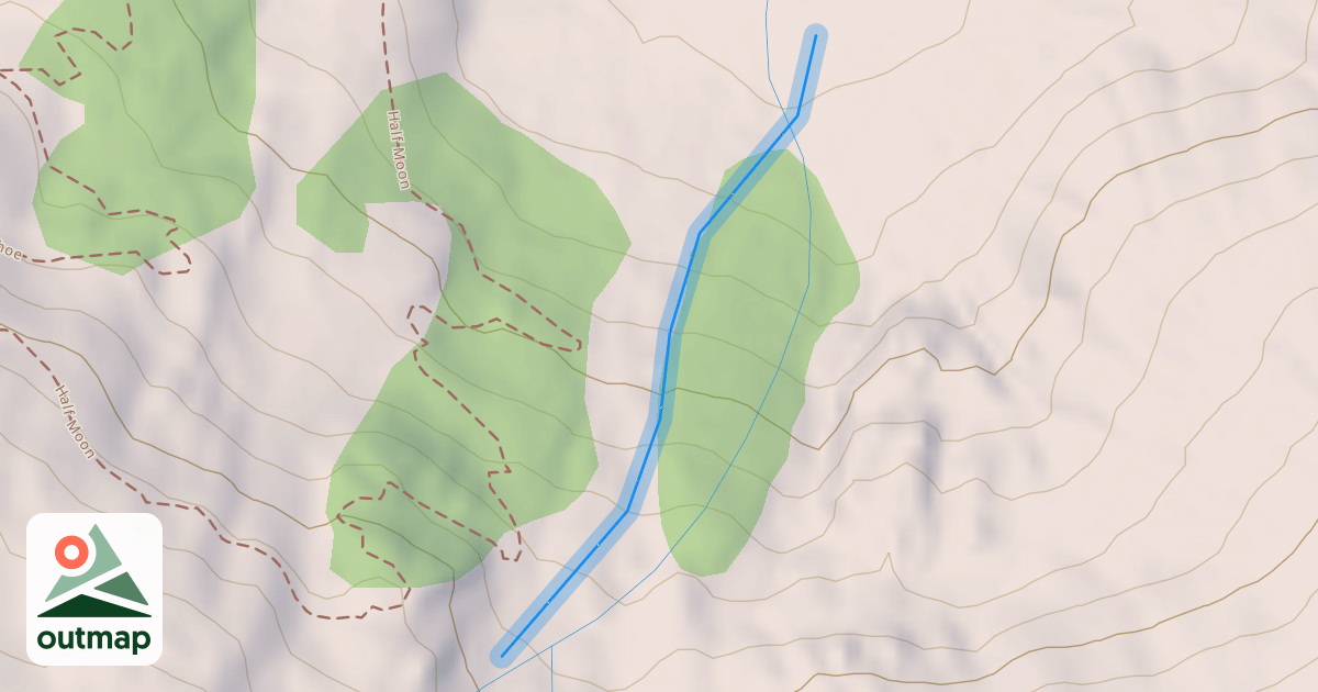 Map of Cabin Glades