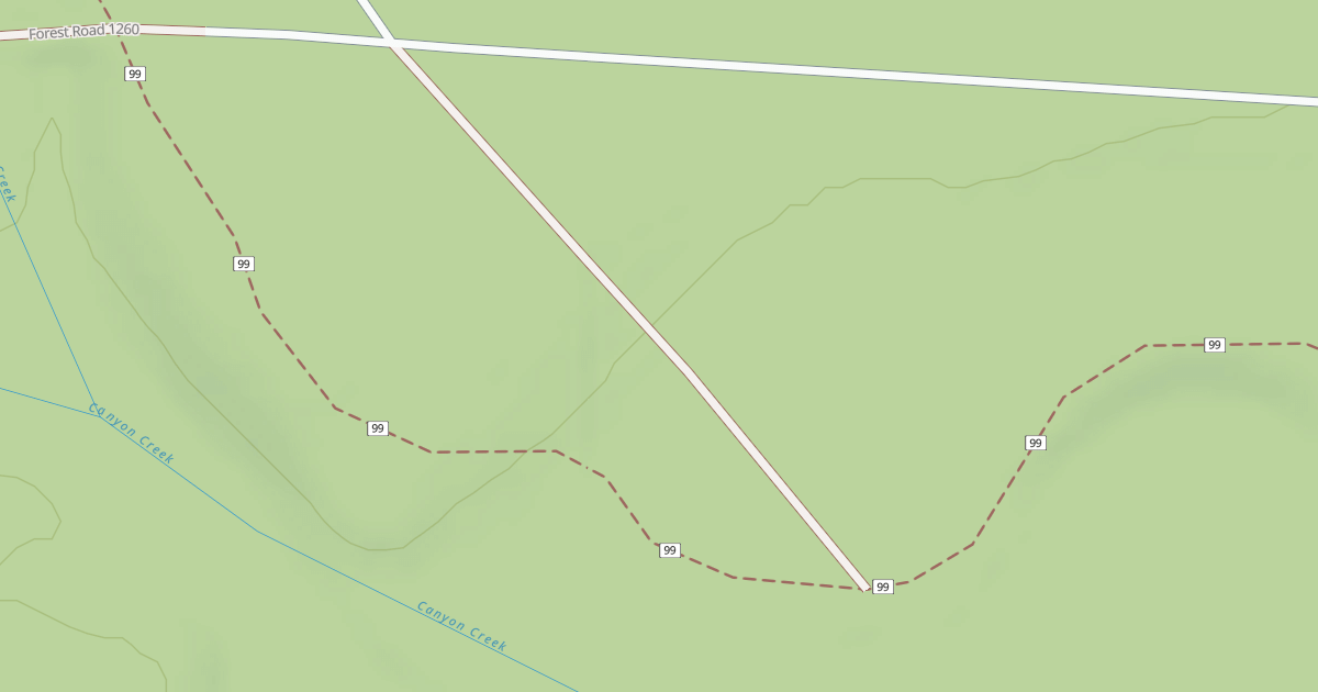 Map preview of USFS Motor Vehicle Use Map Roads {2E7B20F6-19F7-4C01-81FE-19C0AC81889D}