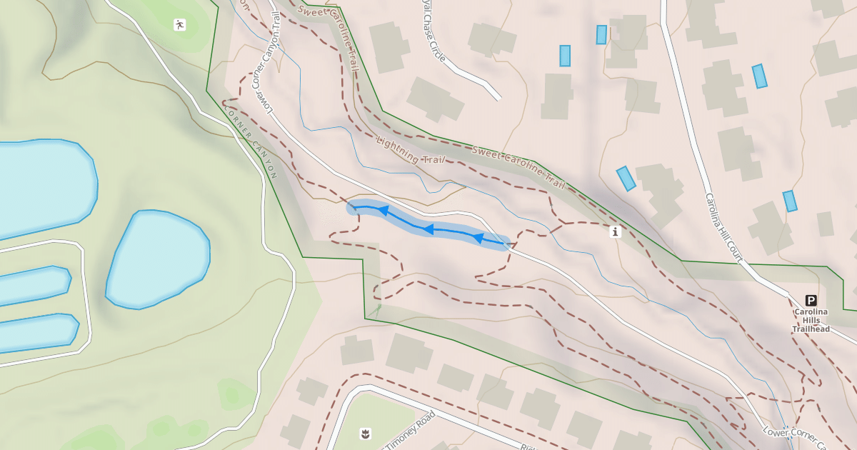 Map preview of Rush Trail - Limelight Section